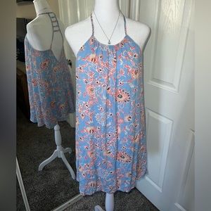Nectar Floral Sun Dress Size Small